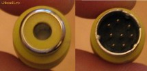 8-Pin DIM - Composite Video RCA Jack Adapter: 6140014200