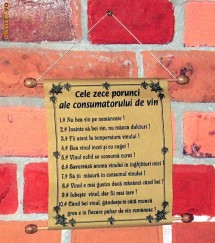 RAVAS - CELE 10 PORUNCI ALE CONSUMATORULUI DE VIN photo RAVAS - CELE 10 PORUNCI ALE CONSUMATORULUI DE VIN
