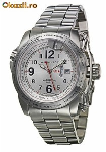 HAMILTON KHAKI H62555153 nou in cutie SUPER PRET 549 euro