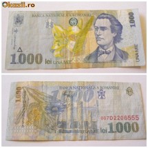 1000 lei 1998 romania