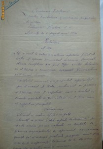 Comisia pentru evaluarea pagubelor de razboi , Prahova , 1920 foto