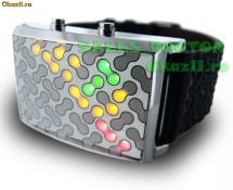 Ceas de mana cu led-uri Infection. Antreneaza-ti mintea! Tokyoflash