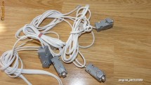 cabluri paralel - mufa telefon - comunicare foto