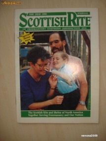 SCOTTISH RITE - THE JUNE 1994 JOURNAL OF FREEMASONRY SOUTHERN JURISDICTION USA foto