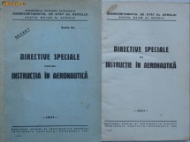 Statul Major al Aerului , Directive speciale pentru aeronautica , 1941 , Secretl
