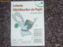 Bilet Loteria Sarbatorilor de Pasti 24 aprilie 2011 - DE COLECTIE - foto