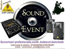 Sonorizari profesionale evenimente foto