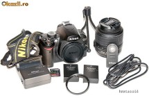 Vand Nikon D60 + 18-55 + multiple accesorii