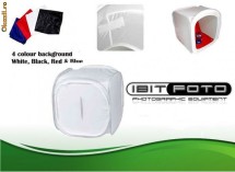 Cort difuzie ( cub difuzie ) pliabil 60cm x 60cm - solutia de studio portabil pentru fotografiere produse foto