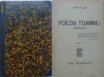 Ion Pillat , Poezia toamnei , antologie , 1921 foto