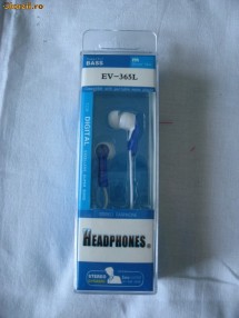 Casti Stereo MP3, Ipod, PC, Laptop, foto
