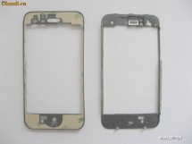 Rama plastic Mijloc Miez + Dublu Adeziv + Garnitura Cauciuc ORIGINALA pt Touchscreen Apple iPhone 3G / 3GS 8GB 16GB 32GB foto