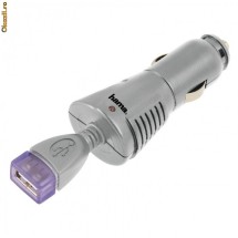 Incarcator USB pentru MP3 / 12 V , hama Germany foto