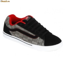 Vans Dustin Dollin No Skool Houndstooth/Blk/Wht foto