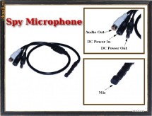 Microfon  cu iesire  DC pentru sisteme supraveghere