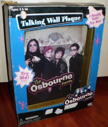 Tablou / placa de perete cu The Osbourne Family - VORBITOR ! MADE IN U.S.A foto