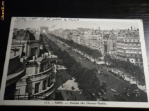 Franta , Carte postala din 1937 foto