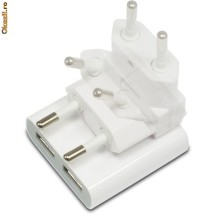 Incarcator retea USB iPhone, iPod - Macally DUALUSB foto