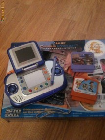 VTech consola VSMILE CYBER POCKET PORTABIL+2JOCURI(RATATOUILLE+TOY STORY) reducere foto