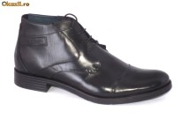 Botine Bugatti din piele foto
