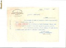 168 Document vechi-1929- Moara Automatica de Faina si fabrica de Paste Fainoase Ambatis Lykiardopoulo(grec),Braila, catre Spiru Davis(Iosef Ferman foto