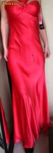 ROCHIE (ROCHII) DE SEARA, MATASE, LUNGA CU TRENA MICA  (REVELION), UNICAT, SUPERBA, SEXI, M foto