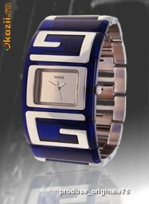 Ceas dama elegant GUESS G-PLAQUE ORIGINAL nou cu eticheta in cutie cu certificat de garantie CADOUL IDEAL PENTRU ORICE FEMEIE pret magazin 190 euro foto