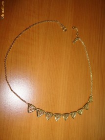 Super okazie!!!! Colier superb placat cu aur de la Meli Melo