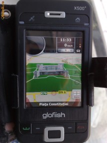 ETEN GLOFIISH X500+ ca NOU PDA + GSM + GPS NAVIGATIE iGO 8 FULL EUROPE foto
