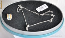 Lantisor din argint pentru dame FOSSIL JF15340 925 STerling Silver * NOU * ORIGINAL * Cutie Cadou