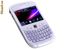 Blackberry 8520 Curve white nebranduit folosit stare foarte buna PRET:380ron
