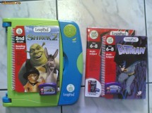 Sistem Leapfrog Leappad + 2 carti care VORBESC IN LIMBA ENGLEZA foto