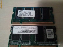 Memorie Laptop Samsung 256 DDR PC2700 CL2.5 foto