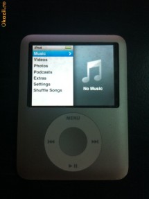iPod Nano 3rd Generation 4gb Gri