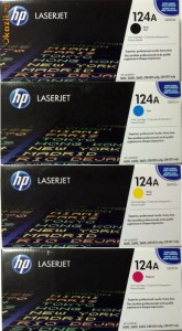 CARTUS TONER HP Q6000A Q6001A Q6002A Q6003A, ORIGINALE, SIGILATE