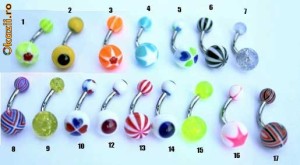 Cercel Buric - Pierce - Body Pierceing 5 lei foto