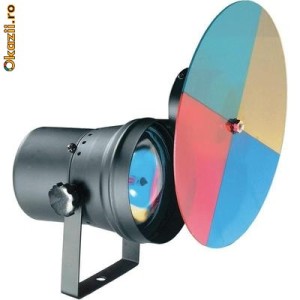 Set proiector cu 4 discuri colorate
