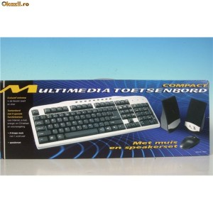 Kit tastatura+mouse+boxe, COMBO-MM-01