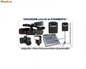 filmari video, fotografii, dj nunta, dj botez, dj petrecere,dj bucuresti,dj sonorizare dj evenimente foto