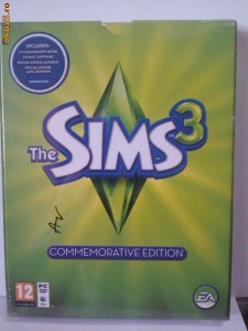 The Sims 3 : Commemorative Edition  (PC DVD)  SIGILAT (2010) - Windows foto