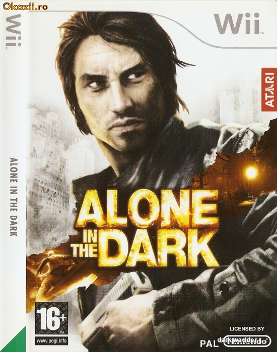 JOC WII ALONE IN THE DARK ORIGINAL PAL foto mare