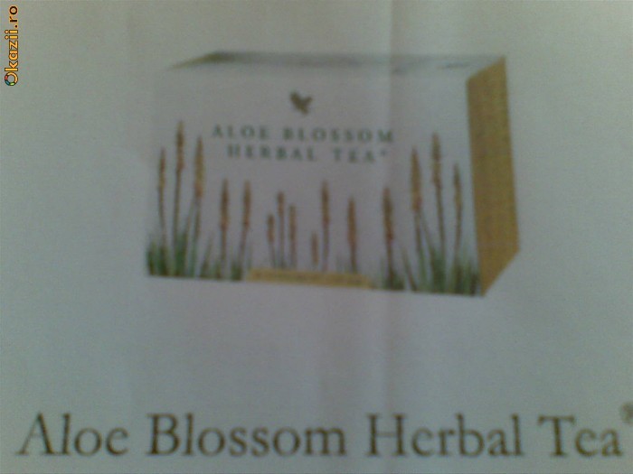 Aloe Blossom Herbal Tea foto mare