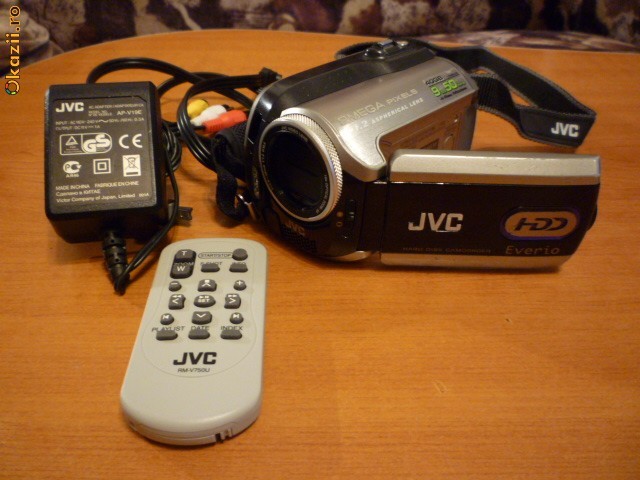 vand camera video jvc gz-mg275e,2mp,hdd40gb foto mare