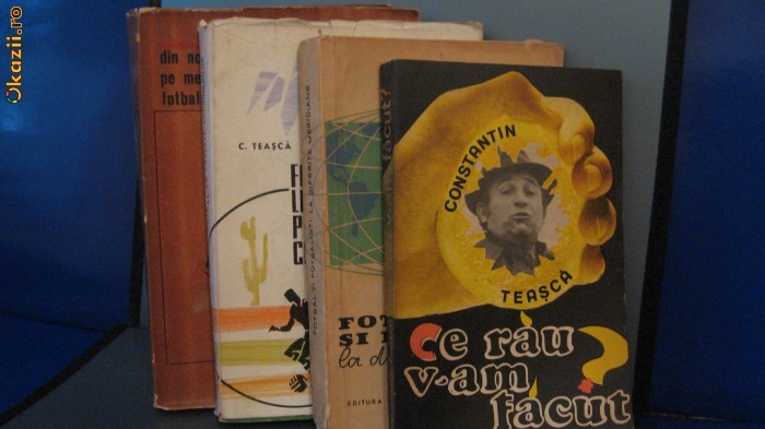 Colectie Constantin Teasca - patru carti foto mare