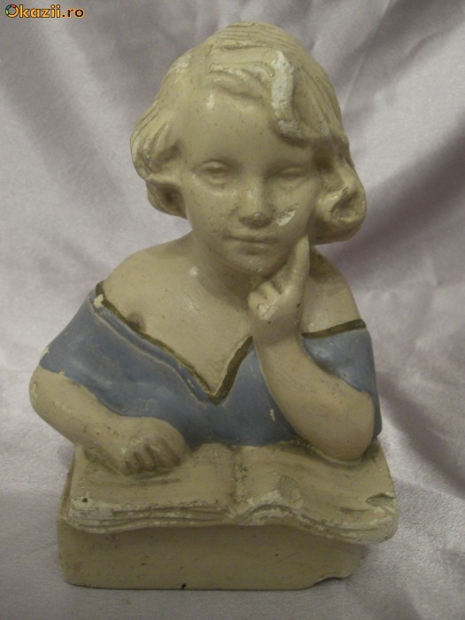 Pusculita antica din ceramica pictata - D E O S E B I T foto mare
