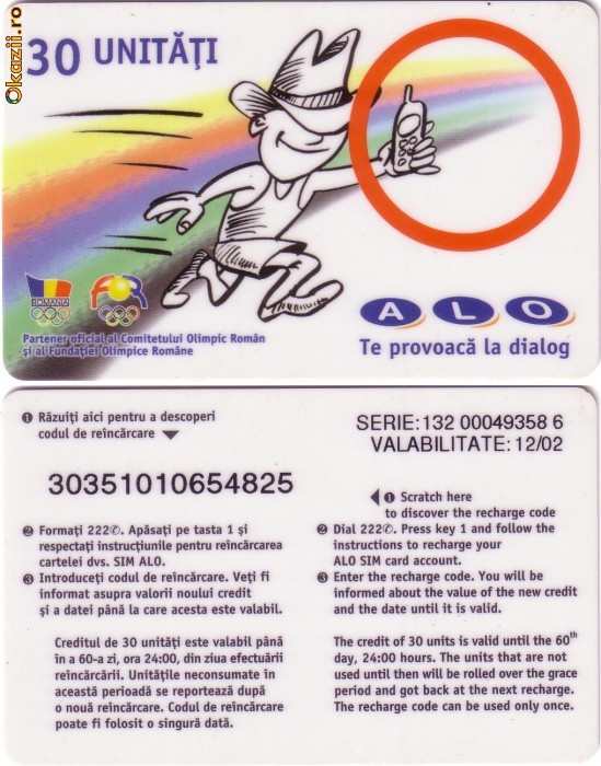Cartela DIALOG DlgR 23 de colectie foto mare