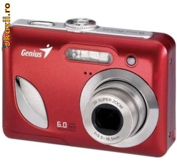 APARAT FOTO GENIUS G - SHOT P6533 DIGITAL CAMERA 6 MP S CCD REDUCERE !! foto mare