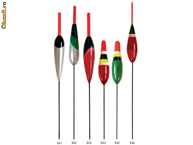 Plute lemn set 5 buc/sort B 41, 42, 43, 44, 45, 46  Baracuda foto mare