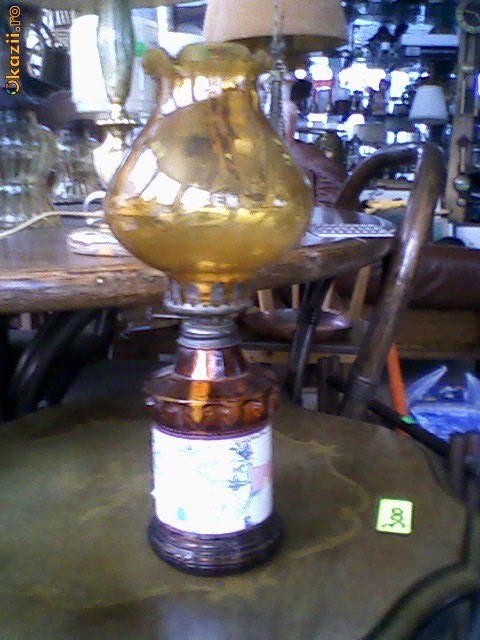 LAMPA  CU  GAZ foto mare