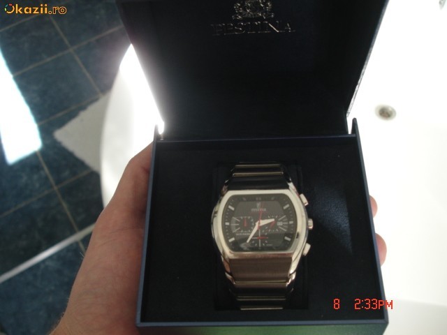ceas festina 6704 cronograph foto mare